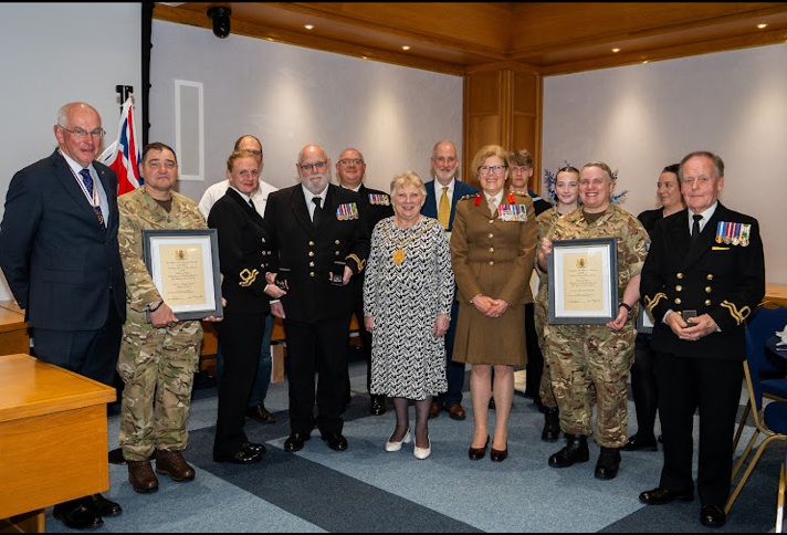 Lord Lieutenant of Lanarkshire Praises Commitment of Local Cadet Force Adult Volunteers